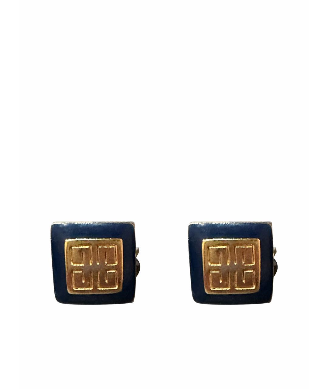 GIVENCHY Золотые металлические серьги, фото 1