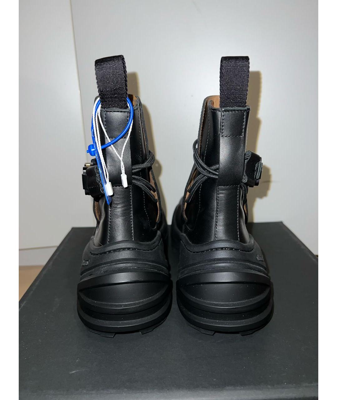 1017 ALYX 9SM Черные кожаные ботинки, фото 4