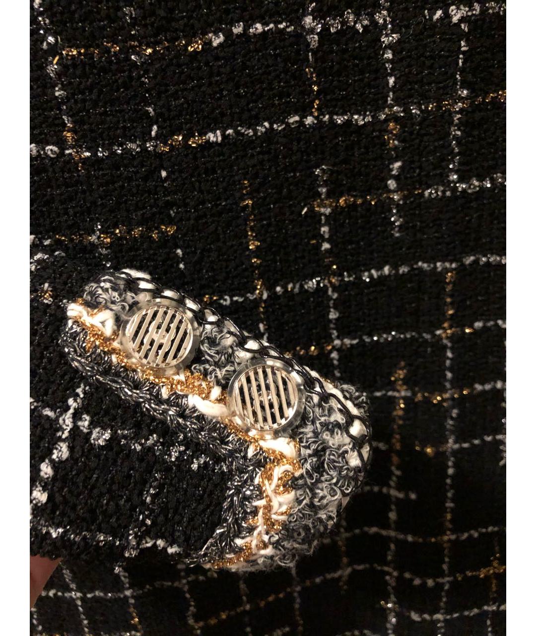 CHANEL PRE-OWNED Черный жакет/пиджак, фото 7