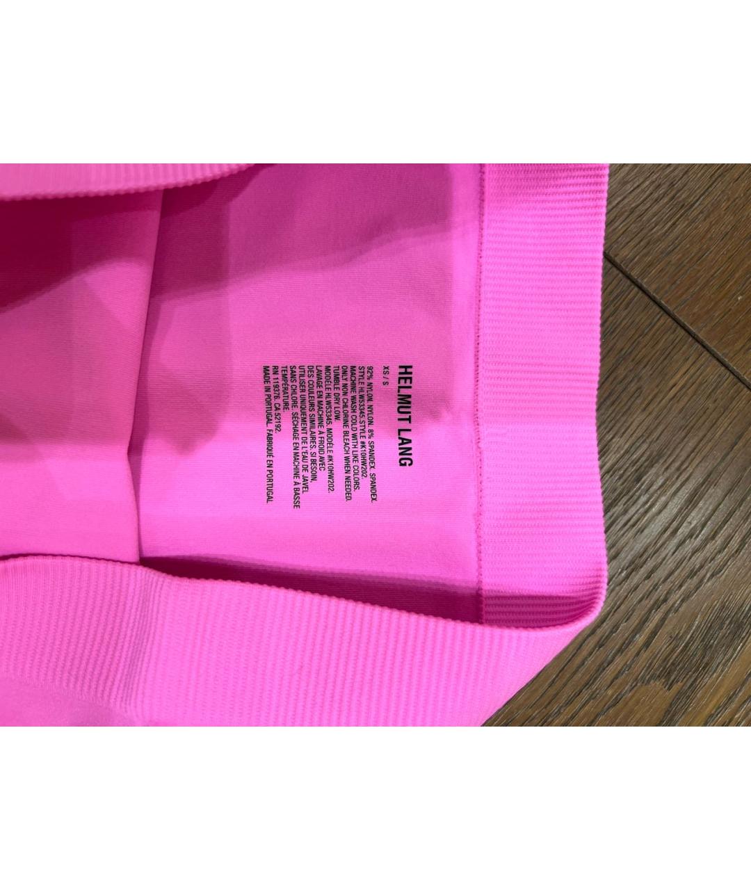 HELMUT LANG Розовые шорты, фото 3