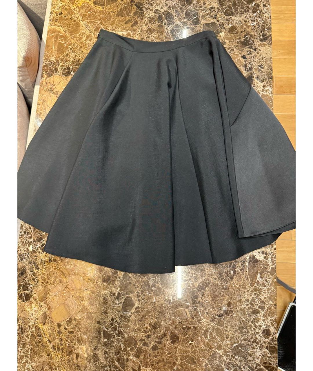 CHRISTIAN DIOR PRE-OWNED Черная юбка мини, фото 2