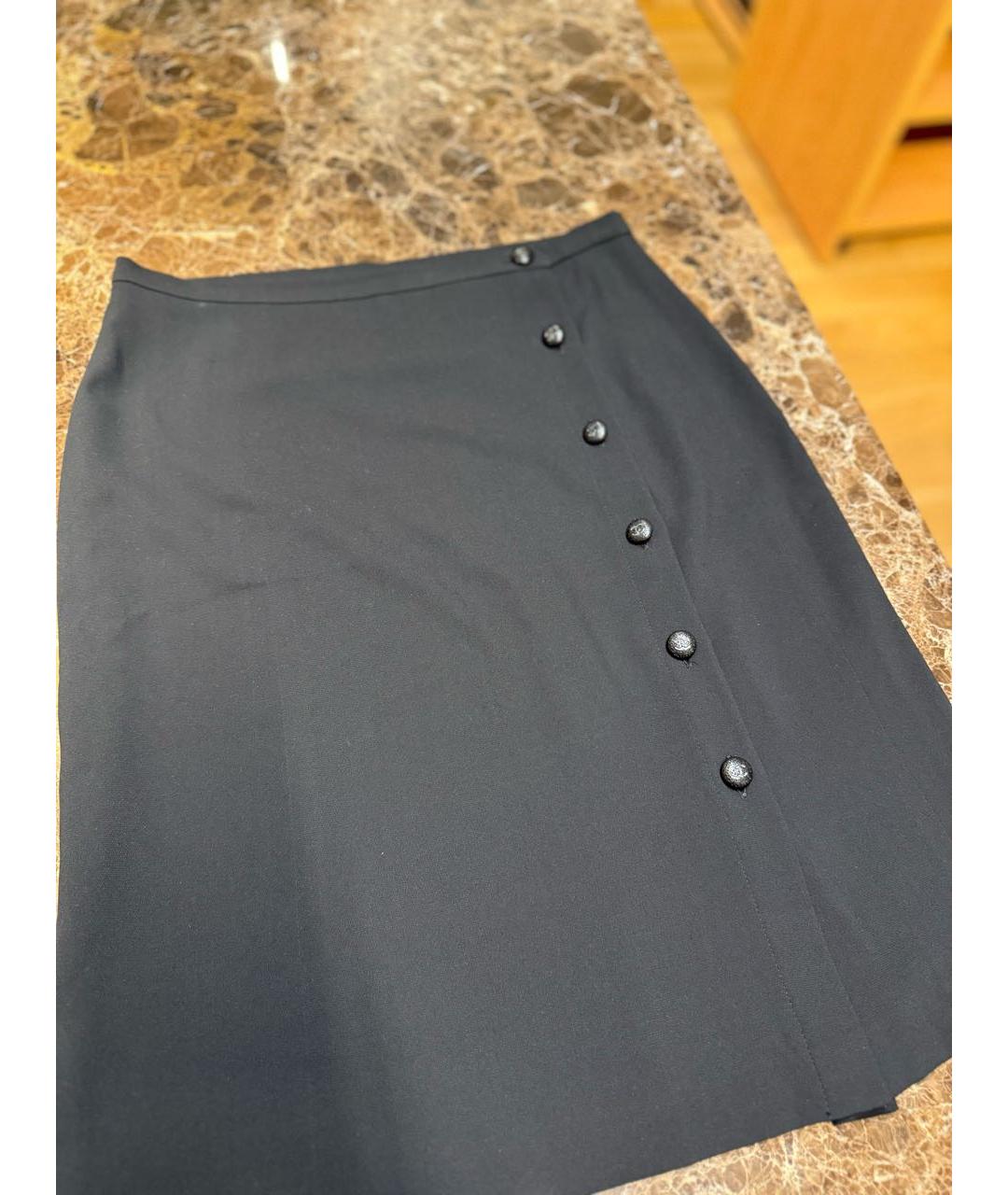 CHANEL PRE-OWNED Черная юбка мини, фото 3