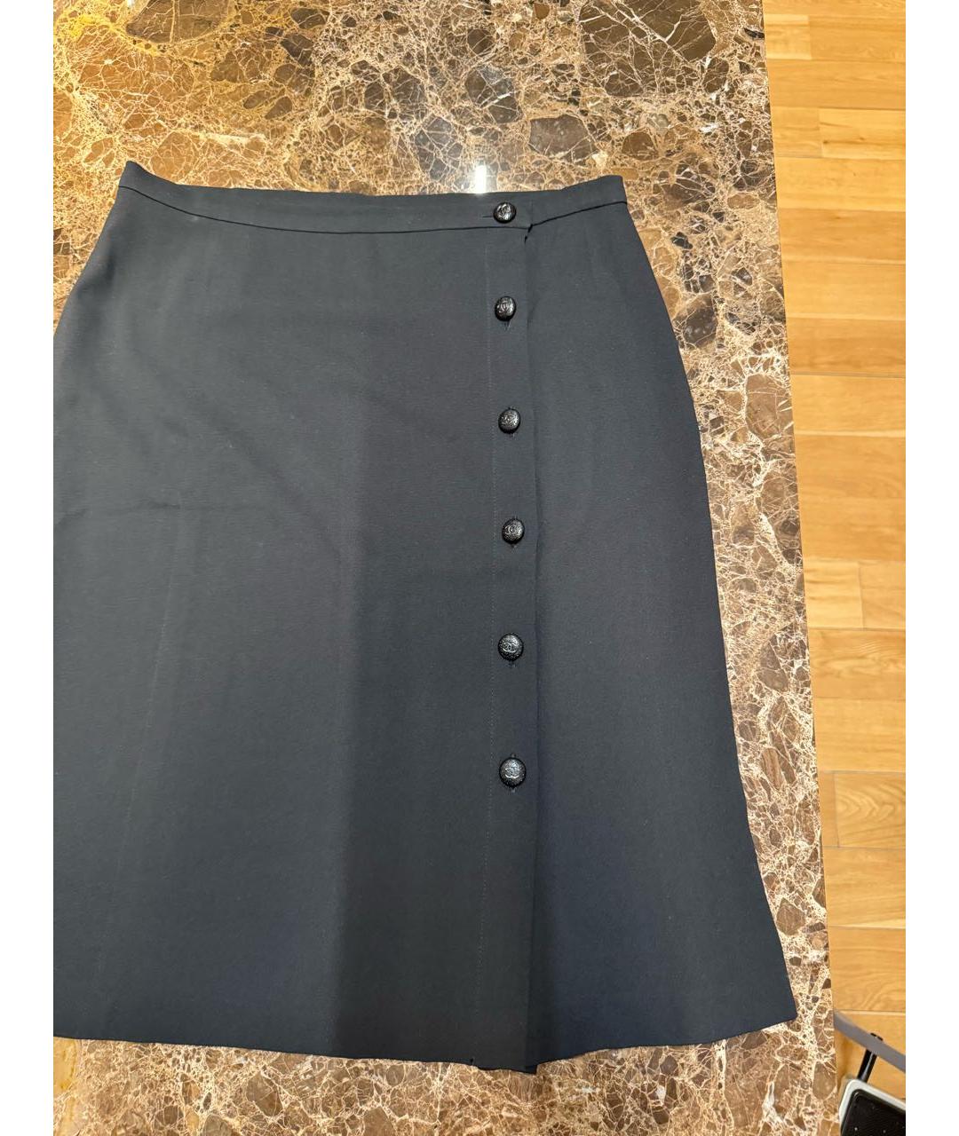CHANEL PRE-OWNED Черная юбка мини, фото 2
