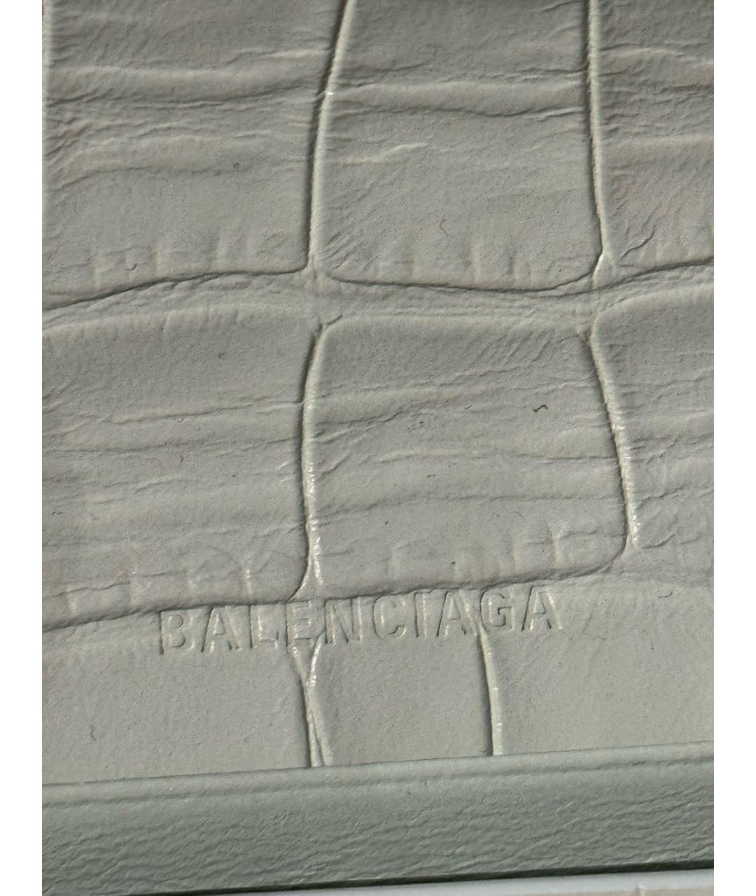 BALENCIAGA Салатовая кожаная сумка через плечо, фото 8