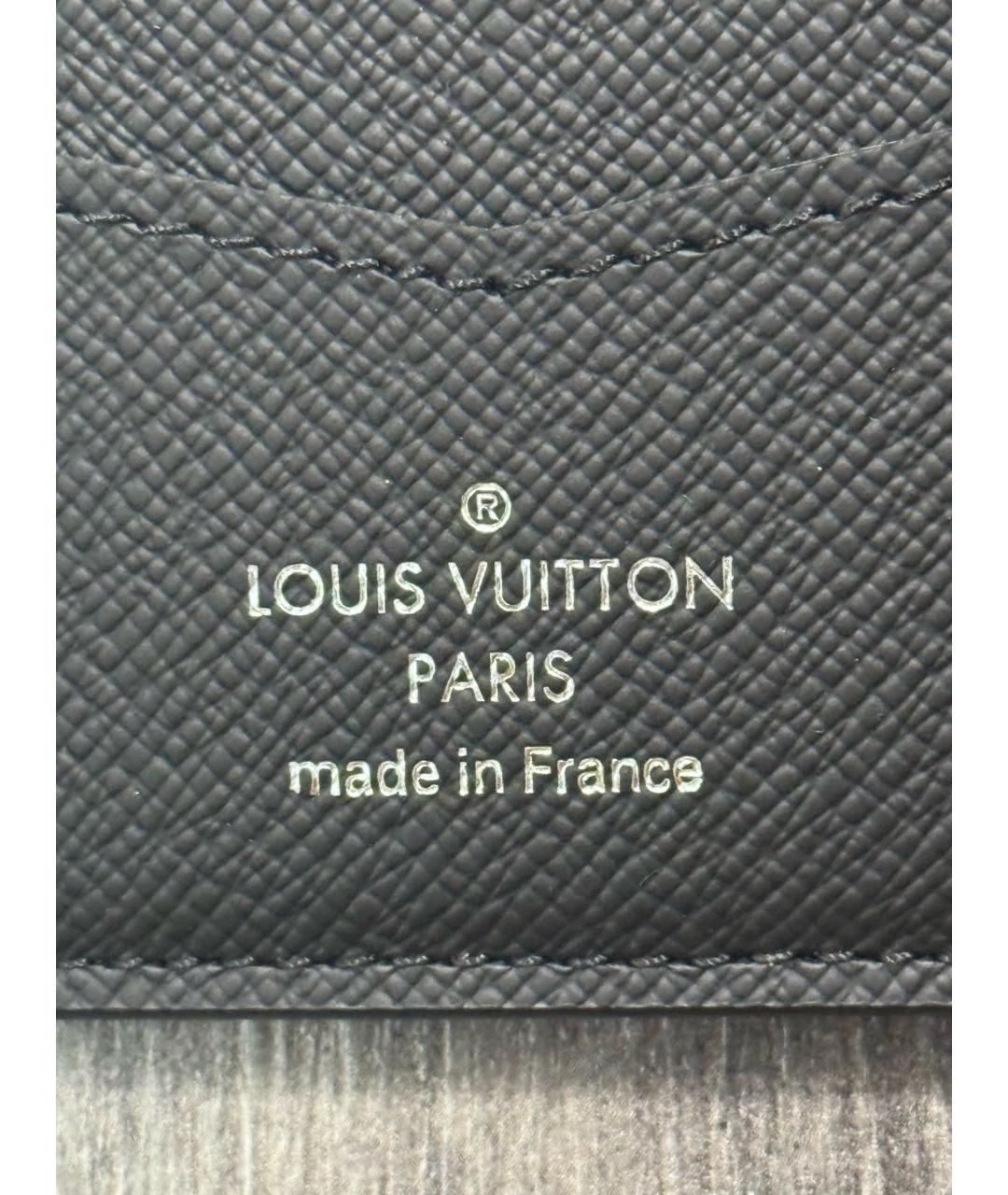 LOUIS VUITTON PRE-OWNED Серый кошелек, фото 7