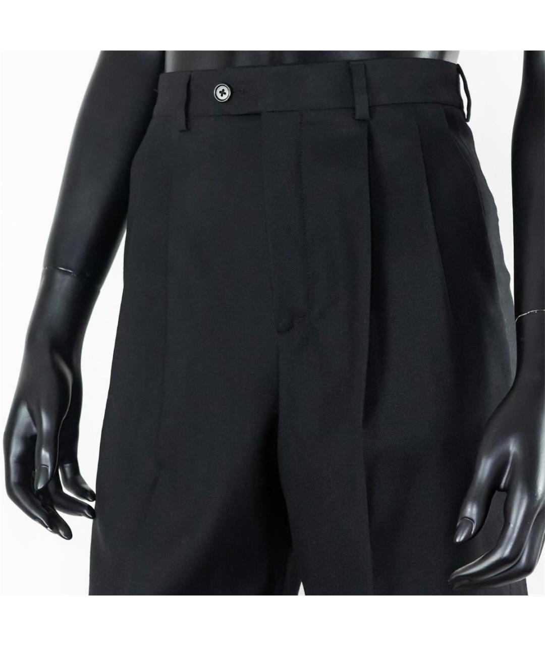 CELINE PRE-OWNED Черные шерстяные шорты, фото 2