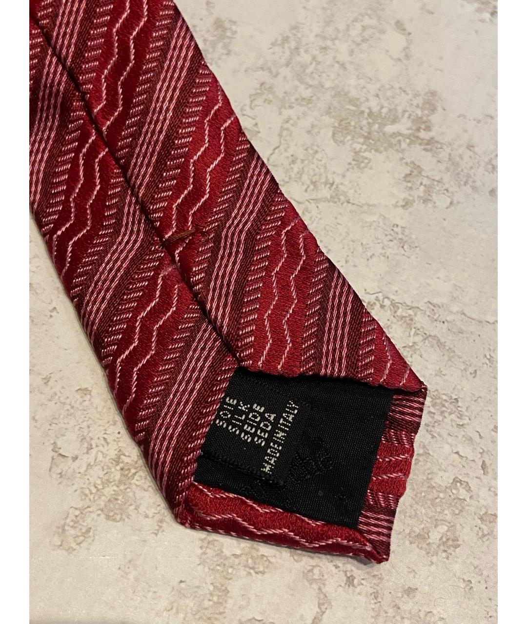 GUY LAROCHE Красный шелковый галстук, фото 6