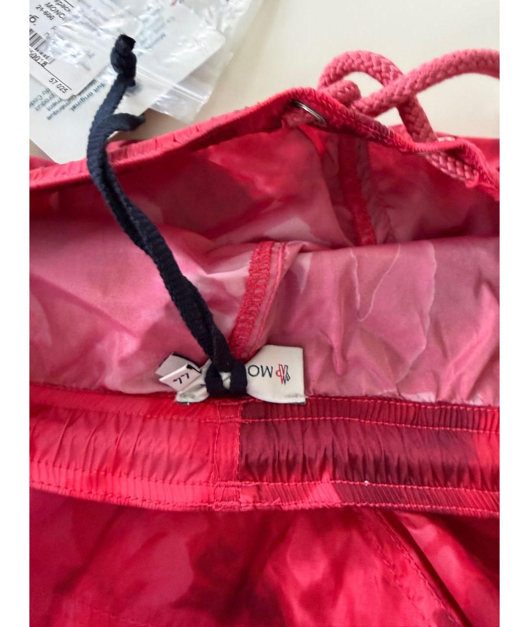 MONCLER Красные шорты, фото 5