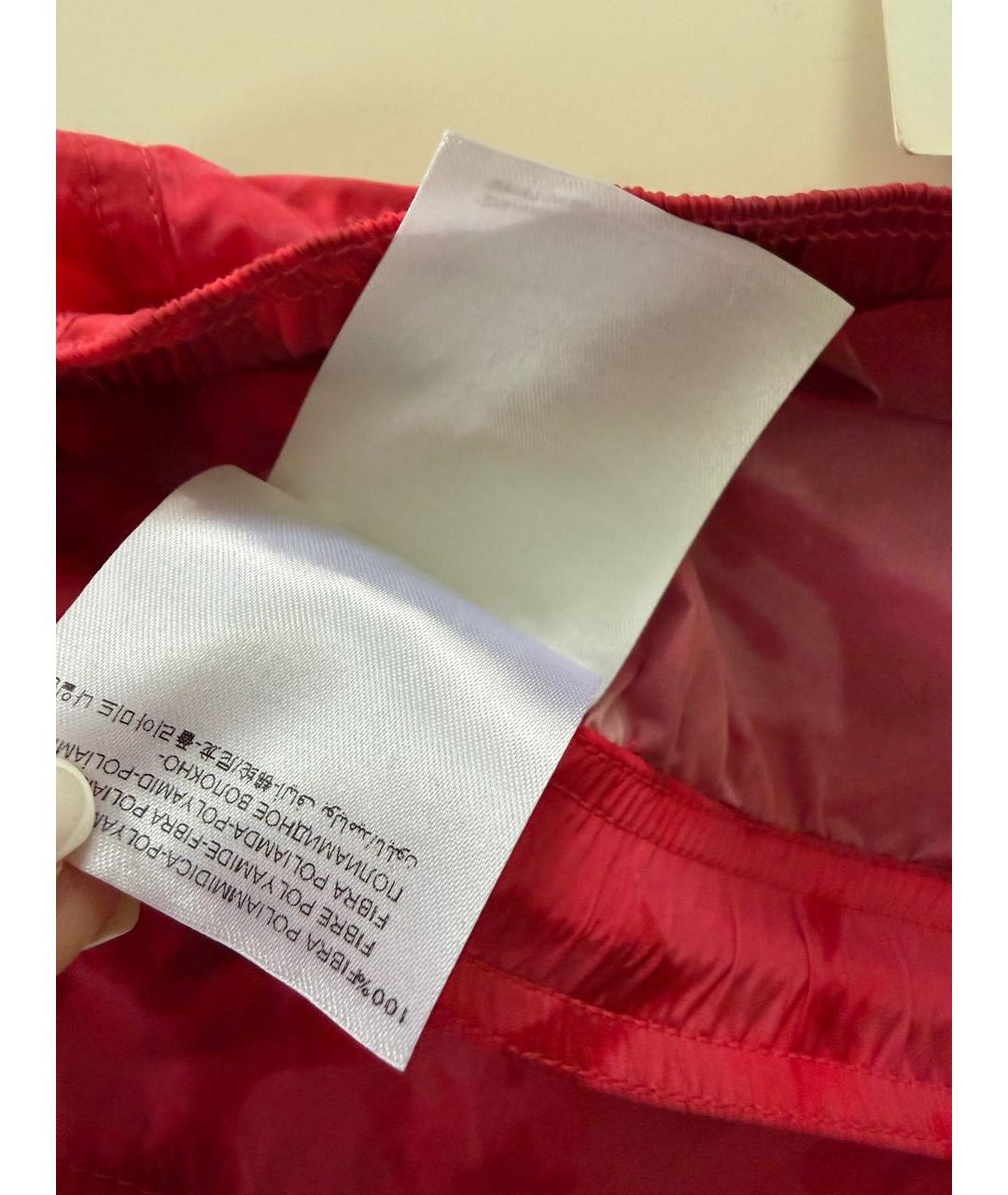 MONCLER Красные шорты, фото 8