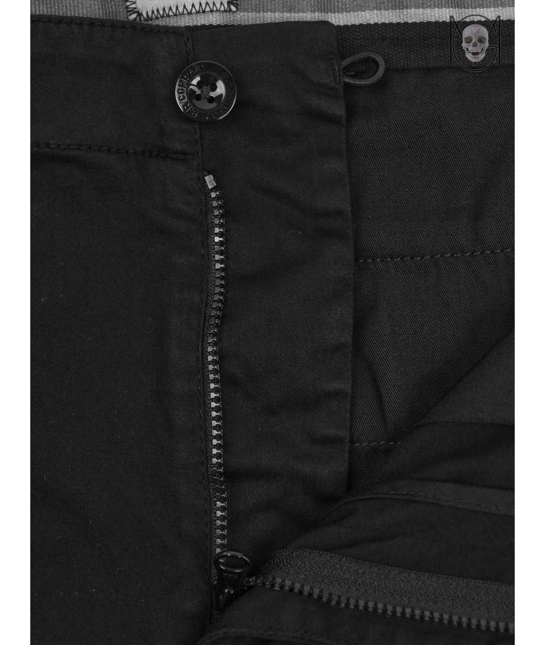 CP COMPANY Черные хлопковые шорты, фото 7