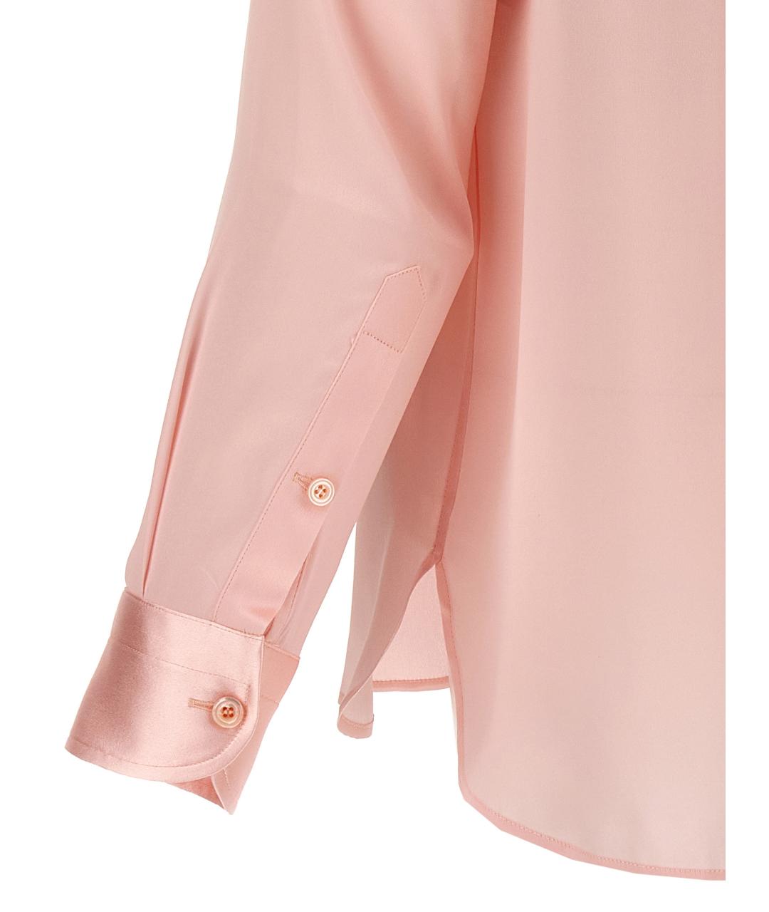TOM FORD Розовая шелковая блузы, фото 4
