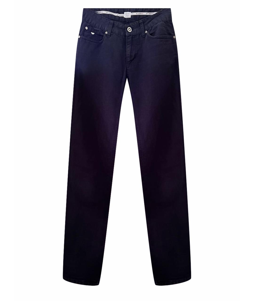 ARMANI JUNIOR Темно-синие брюки и шорты, фото 1