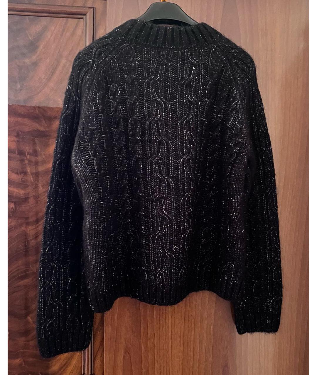 GESTUZ Черный шерстяной джемпер / свитер, фото 2