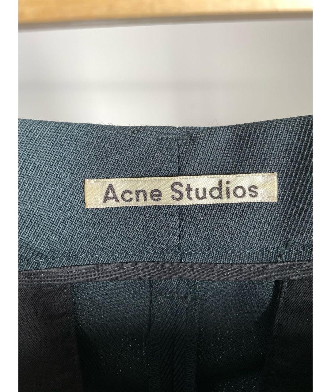 ACNE STUDIOS Зеленая юбка миди, фото 4