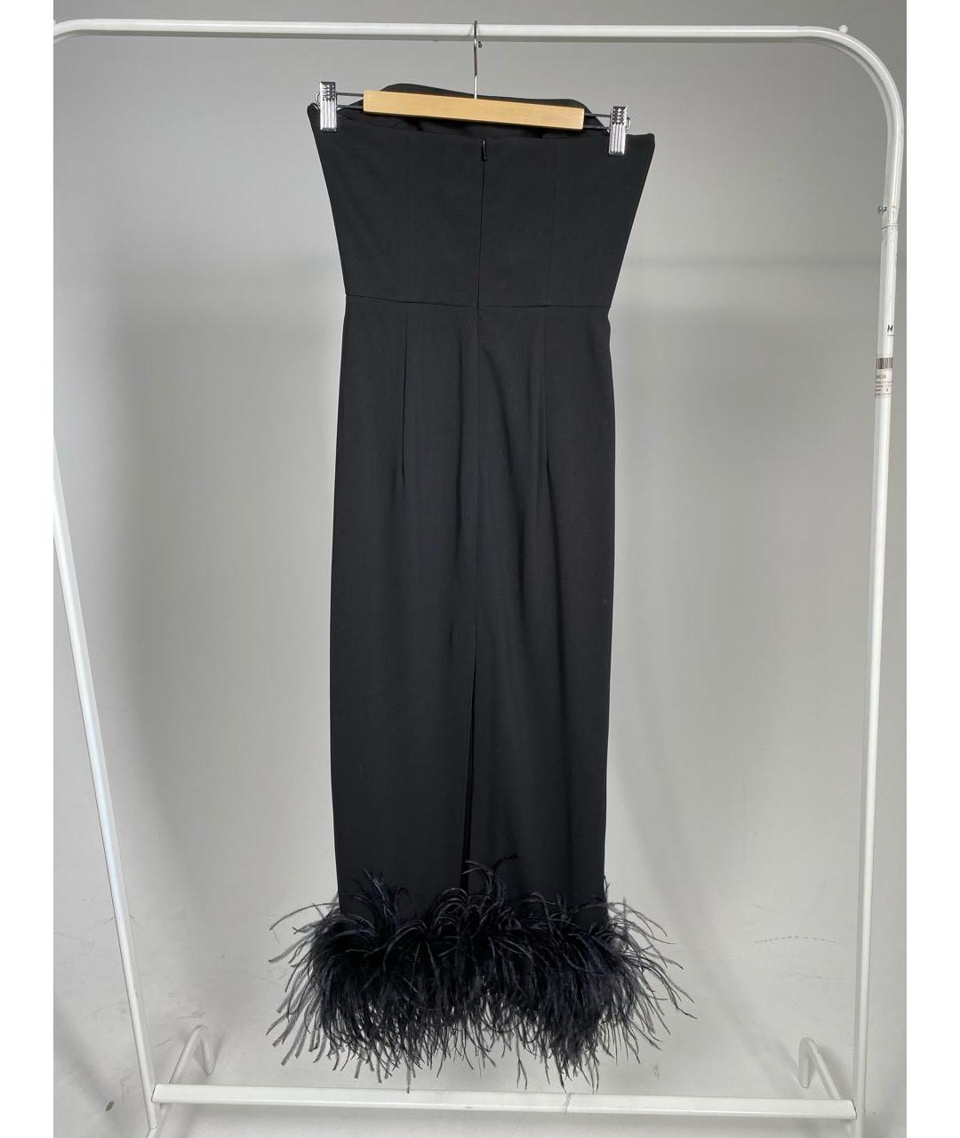 16ARLINGTON Черное полиэстеровое коктейльное платье, фото 3