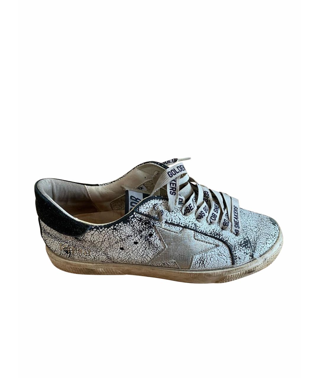 GOLDEN GOOSE DELUXE BRAND Кожаные кеды, фото 1