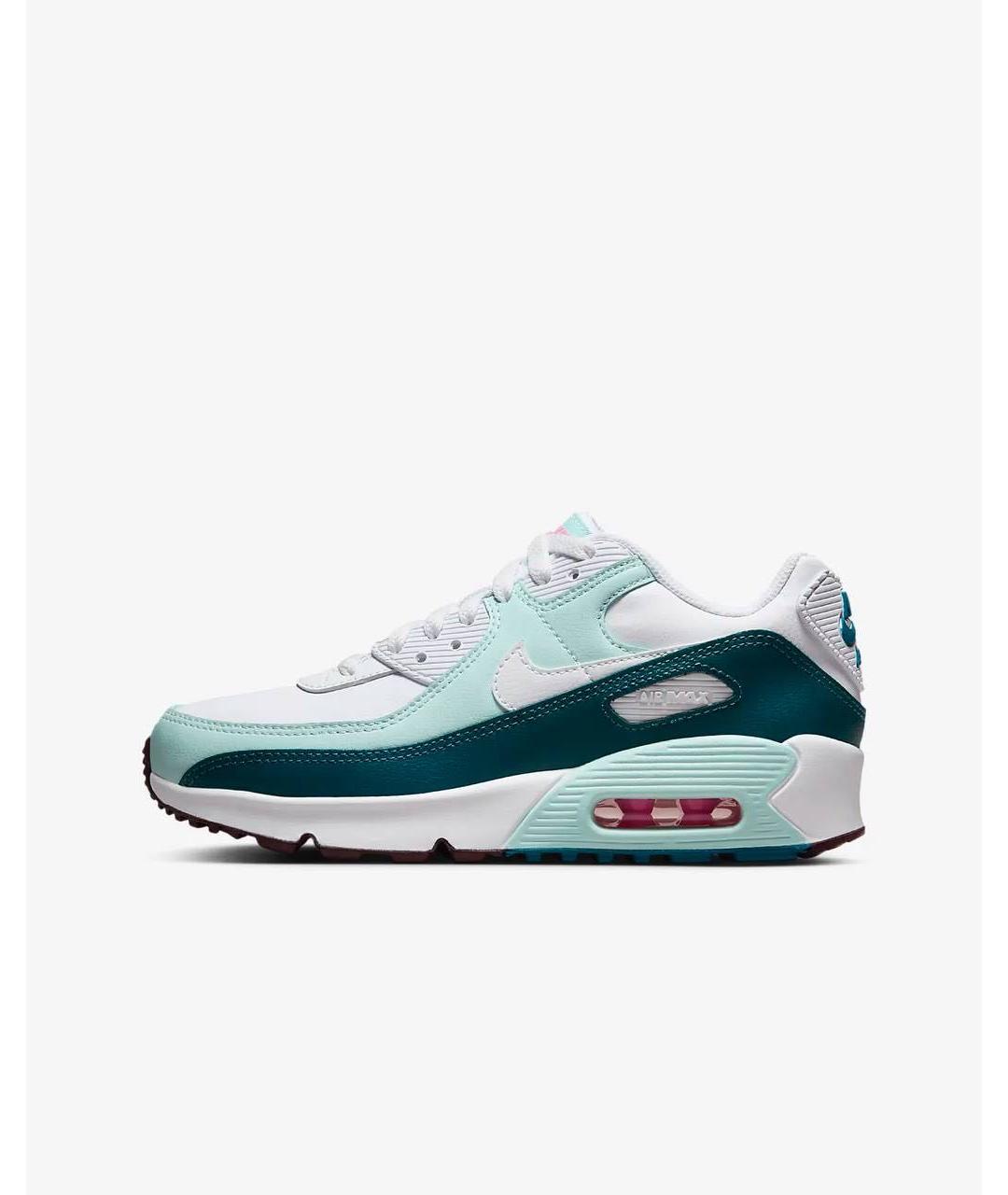 NIKE Белые кожаные кроссовки, фото 9