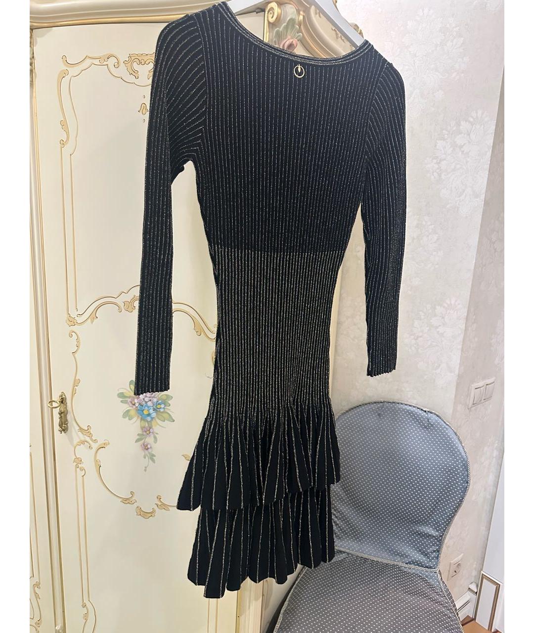 CAVALLI CLASS Черное платье, фото 2