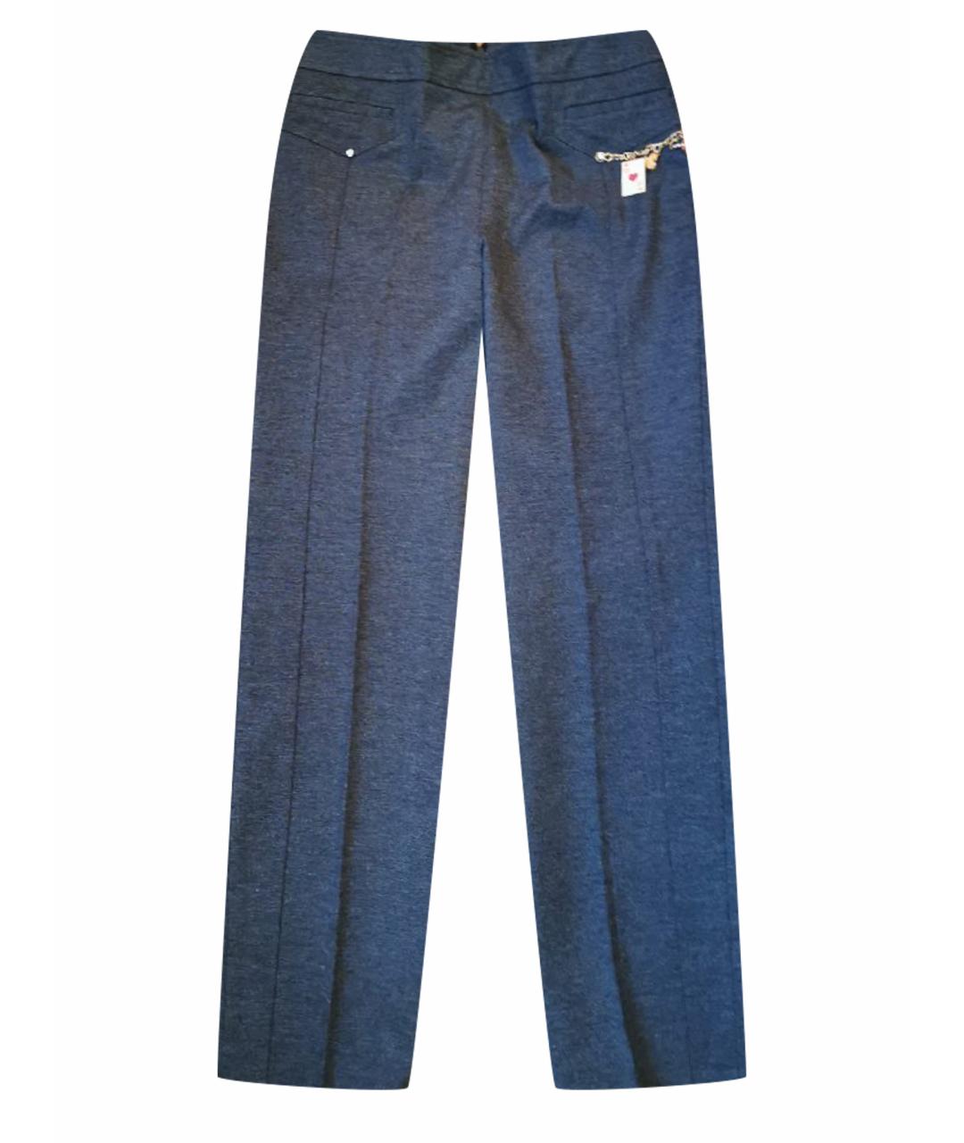VDP Серые вискозные брюки узкие, фото 1