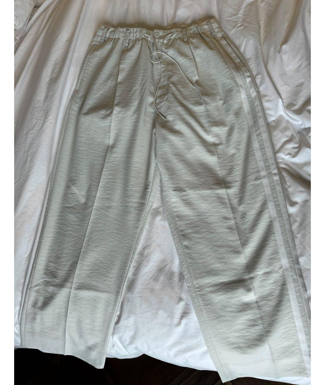 Y-3 Белые повседневные брюки, фото 8