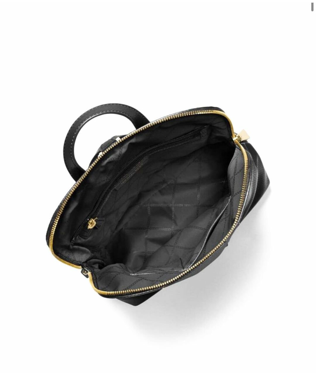 MICHAEL MICHAEL KORS Черный рюкзак из искусственной кожи, фото 3