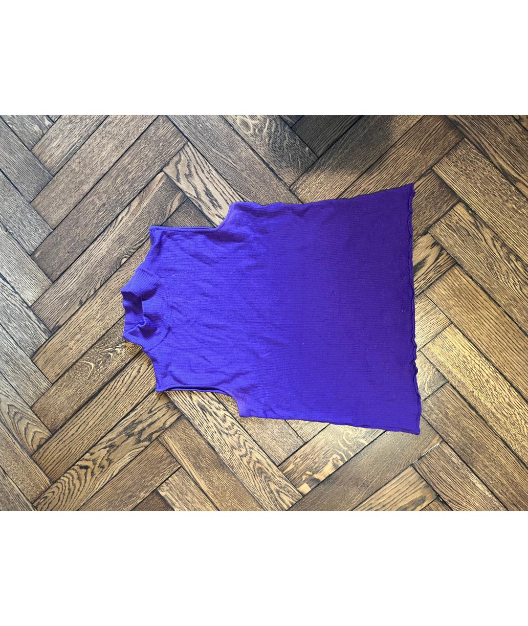 ESCADA Фиолетовый кашемировый джемпер / свитер, фото 2