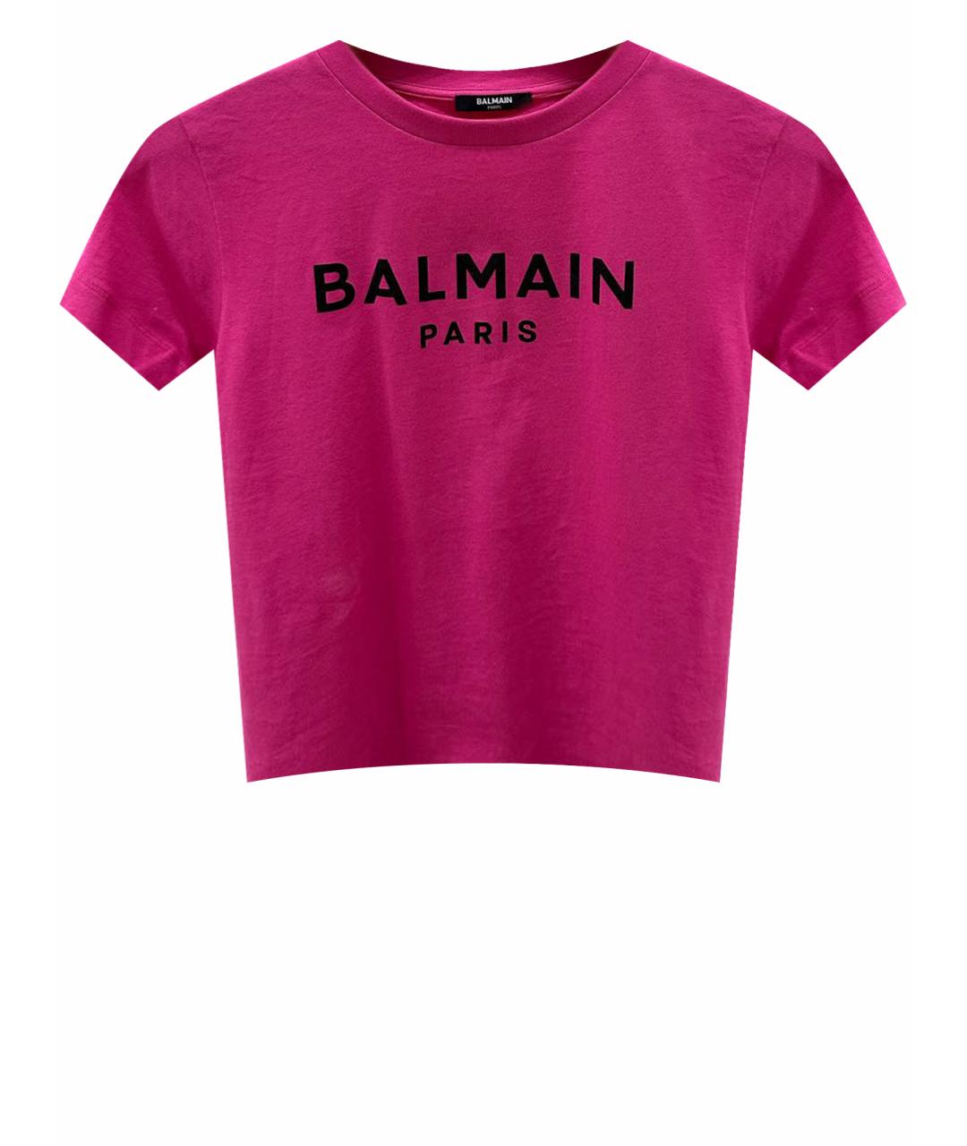 BALMAIN Розовый детская футболка / топ, фото 6