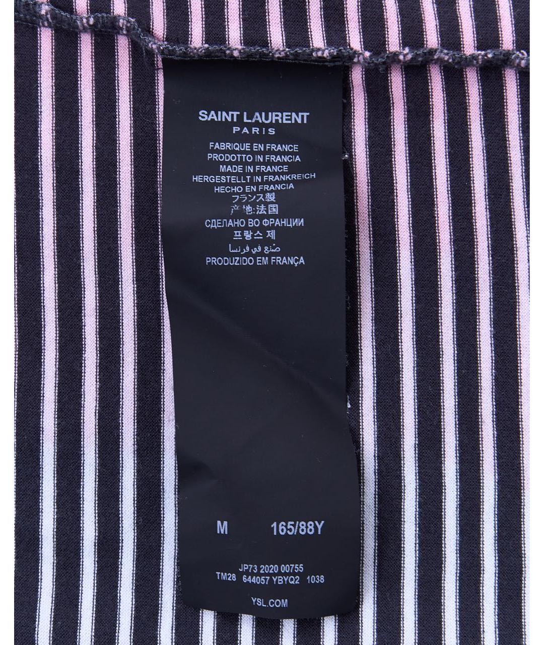 SAINT LAURENT Хлопковая футболка, фото 4