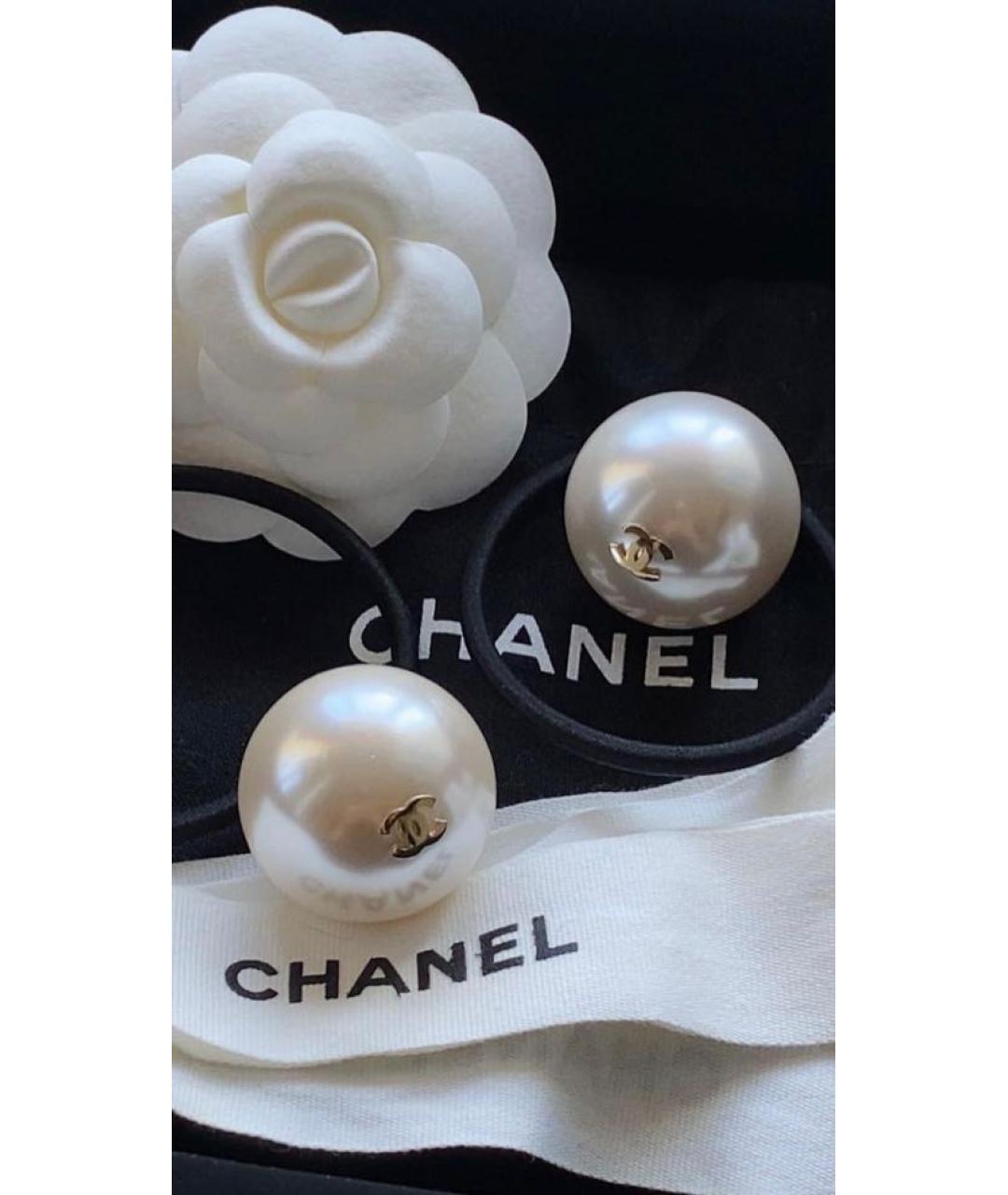 CHANEL Белая резинка, фото 2