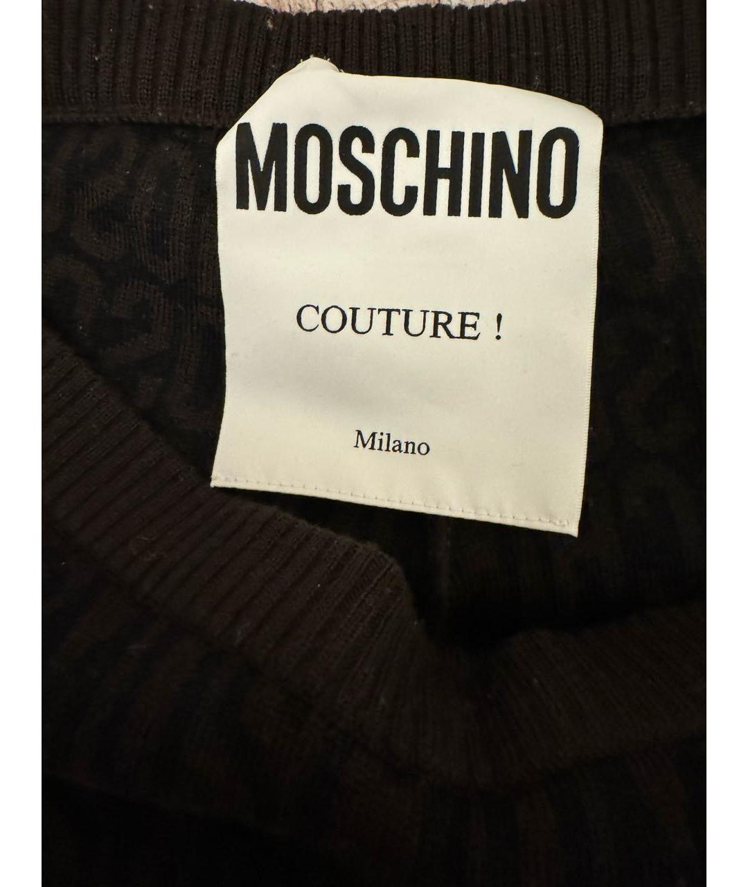 MOSCHINO Желтый шерстяной джемпер / свитер, фото 7