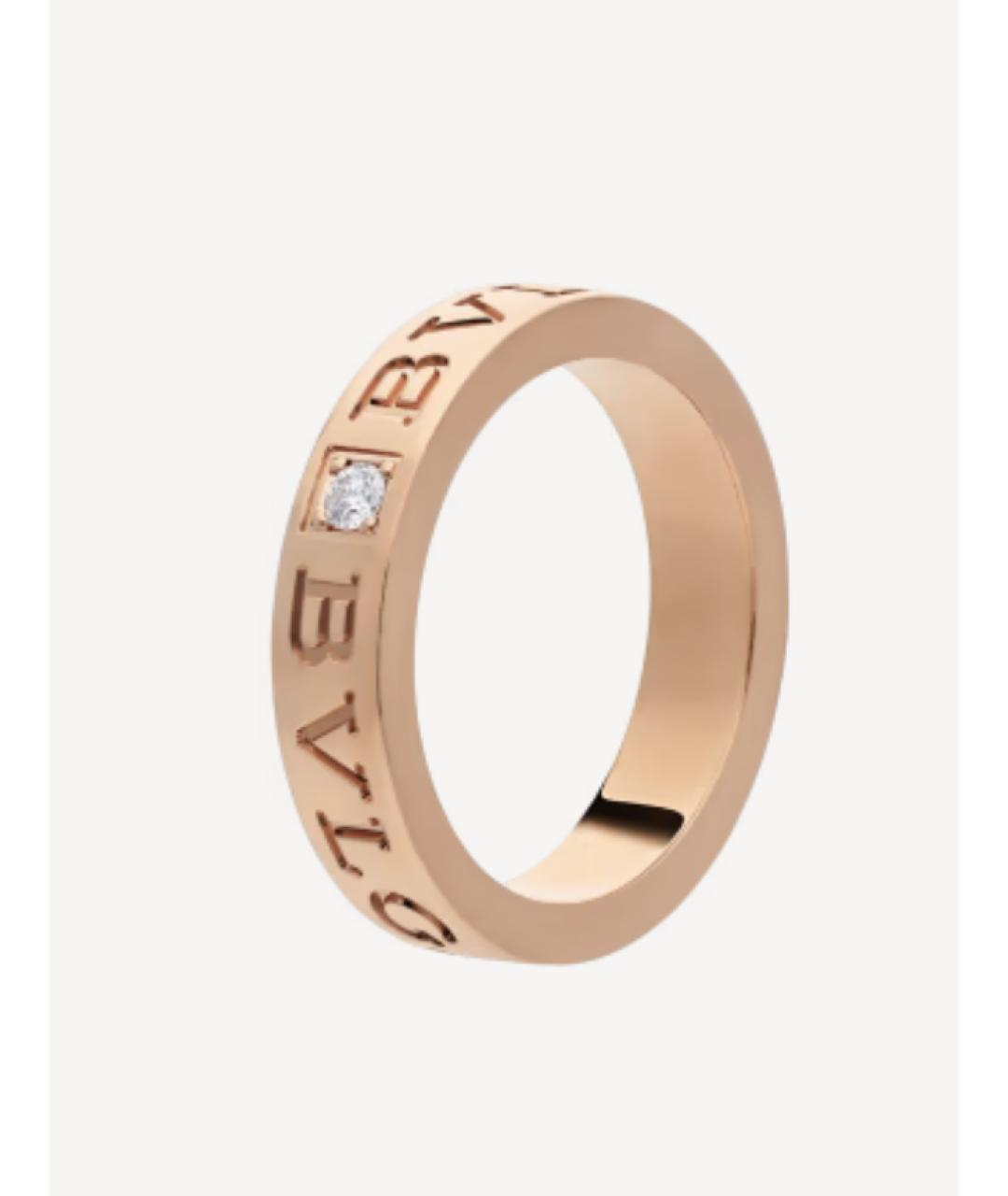 BVLGARI Золотое кольцо из розового золота, фото 7