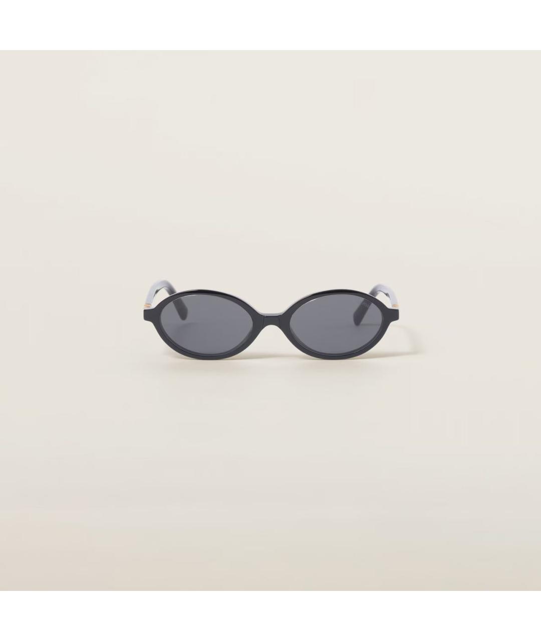 MIU MIU Черные солнцезащитные очки, фото 8