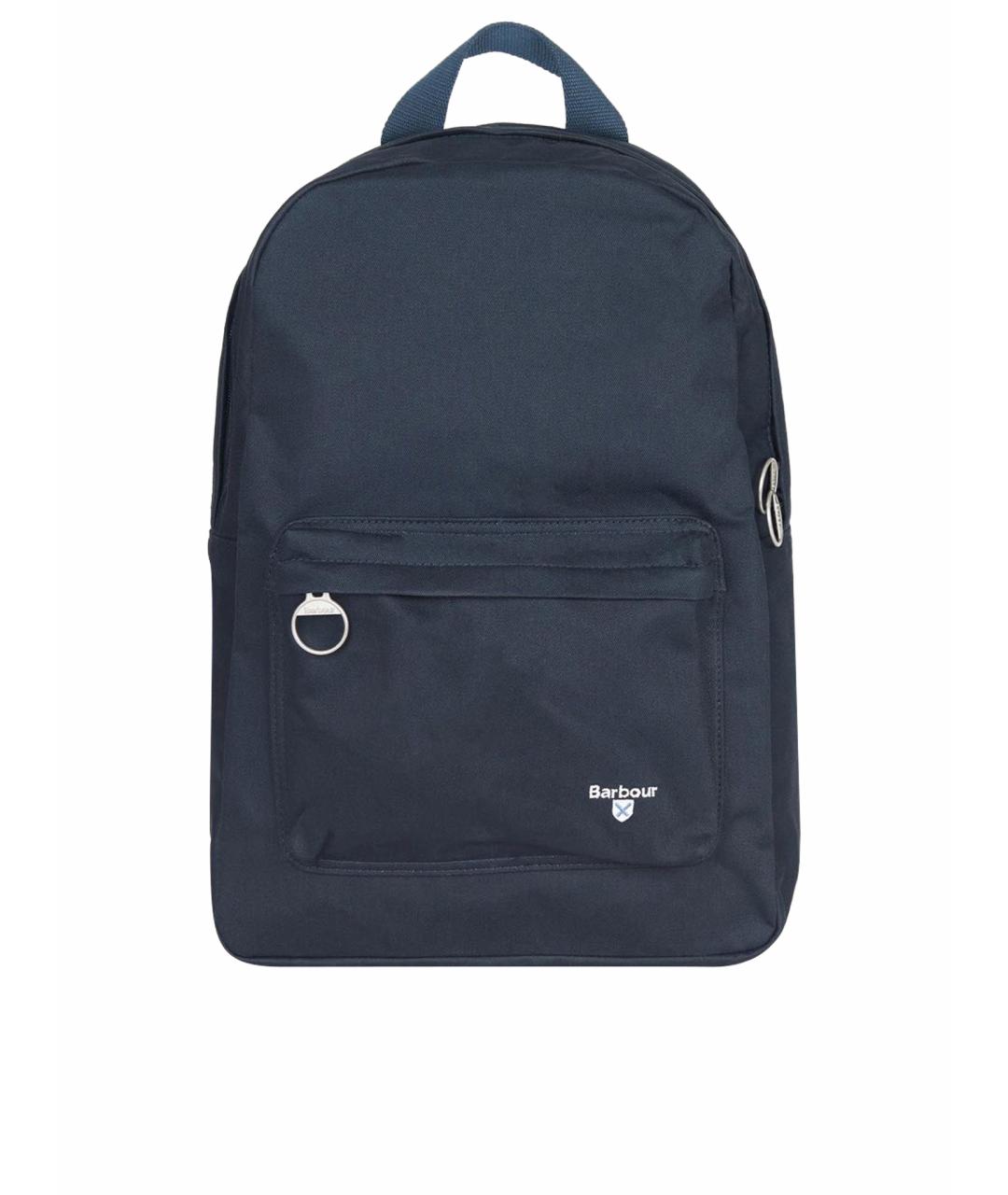 BARBOUR Темно-синий хлопковый рюкзак, фото 1