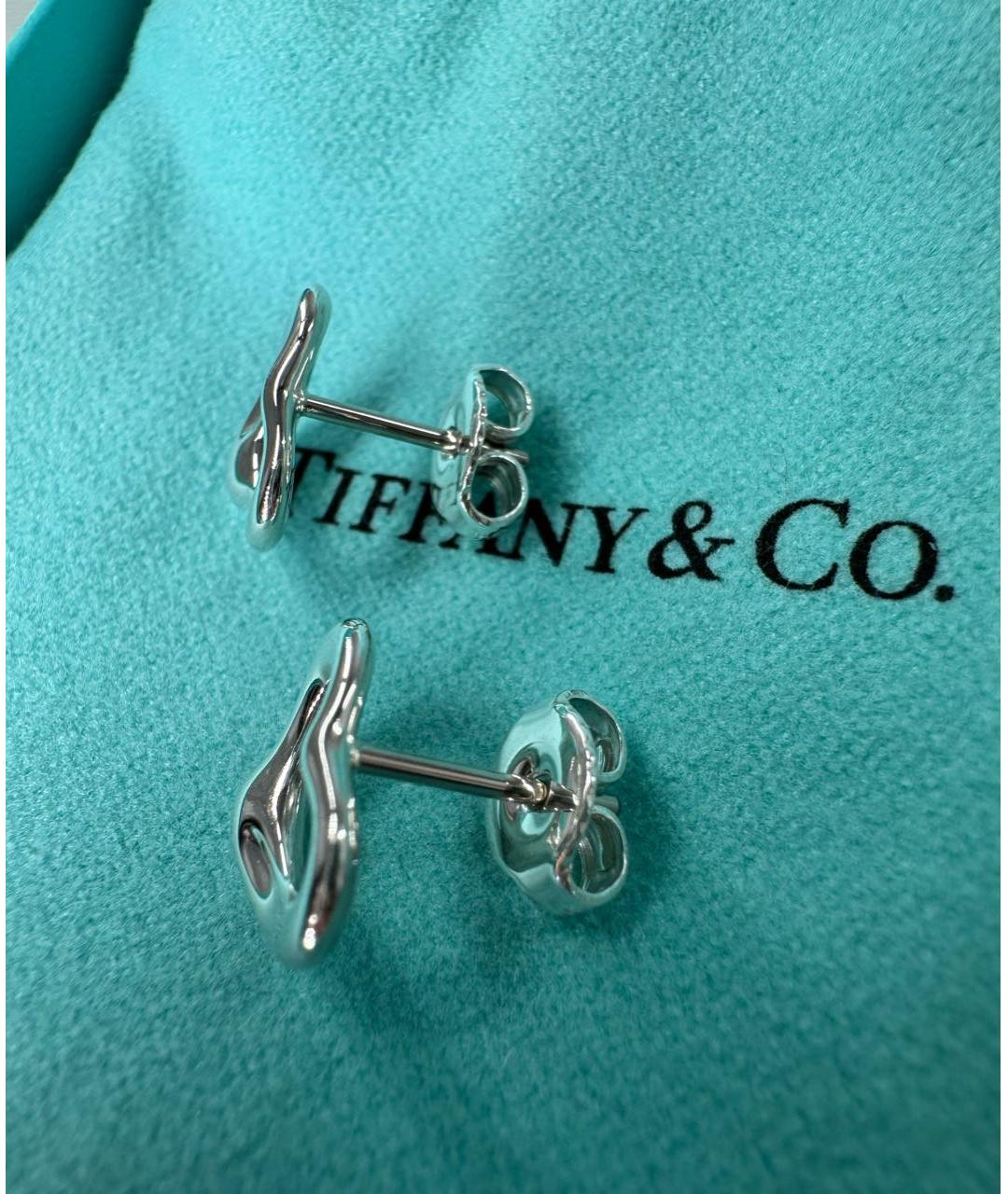 TIFFANY&CO Серебряные серебряные серьги, фото 6