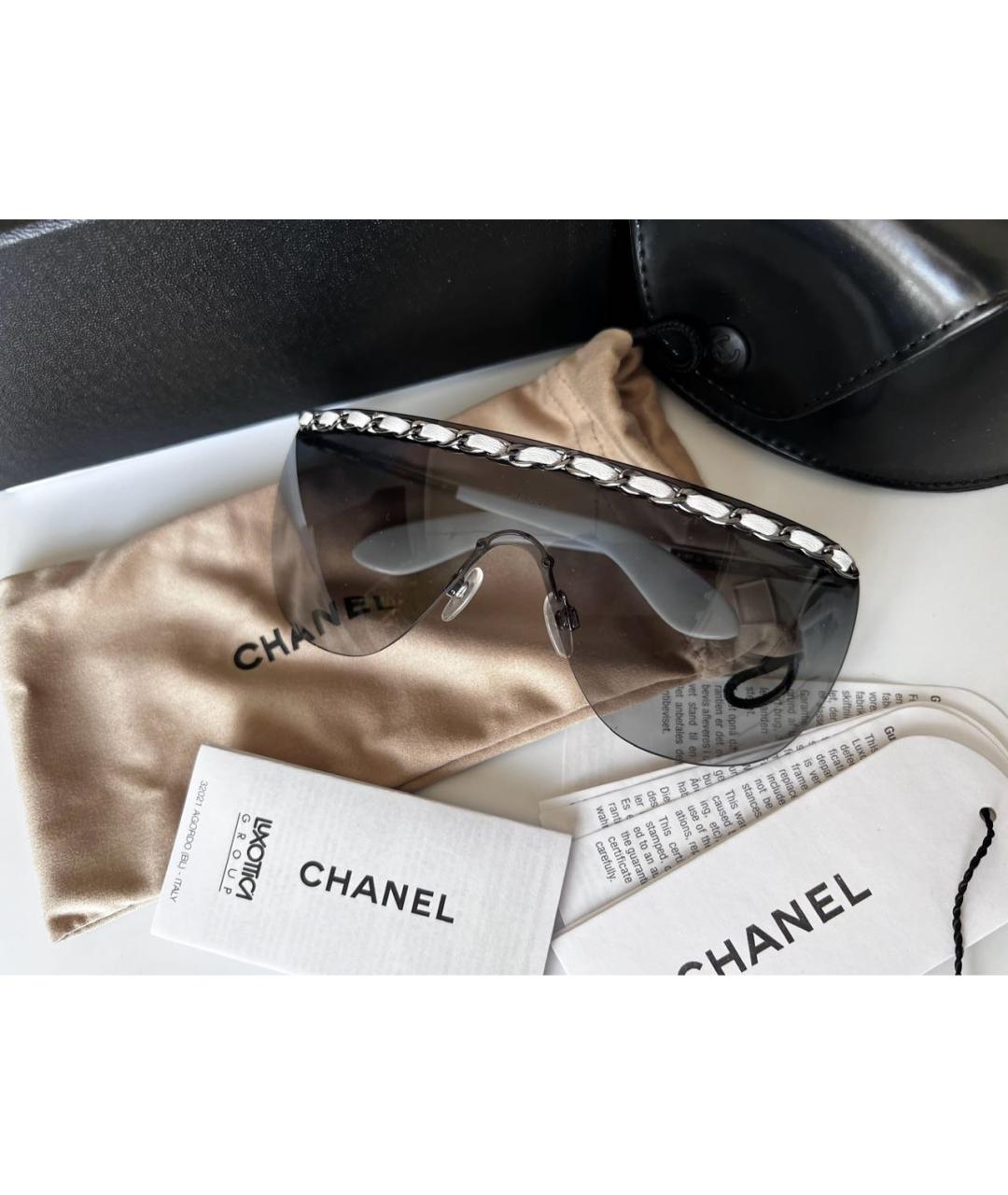 CHANEL PRE-OWNED Солнцезащитные очки, фото 7