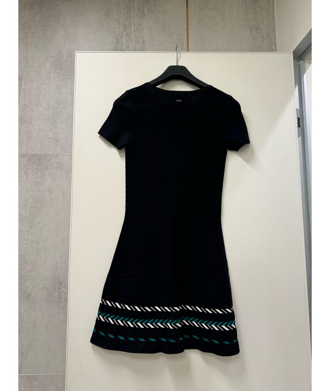 ARMANI EXCHANGE Черное повседневное платье, фото 2