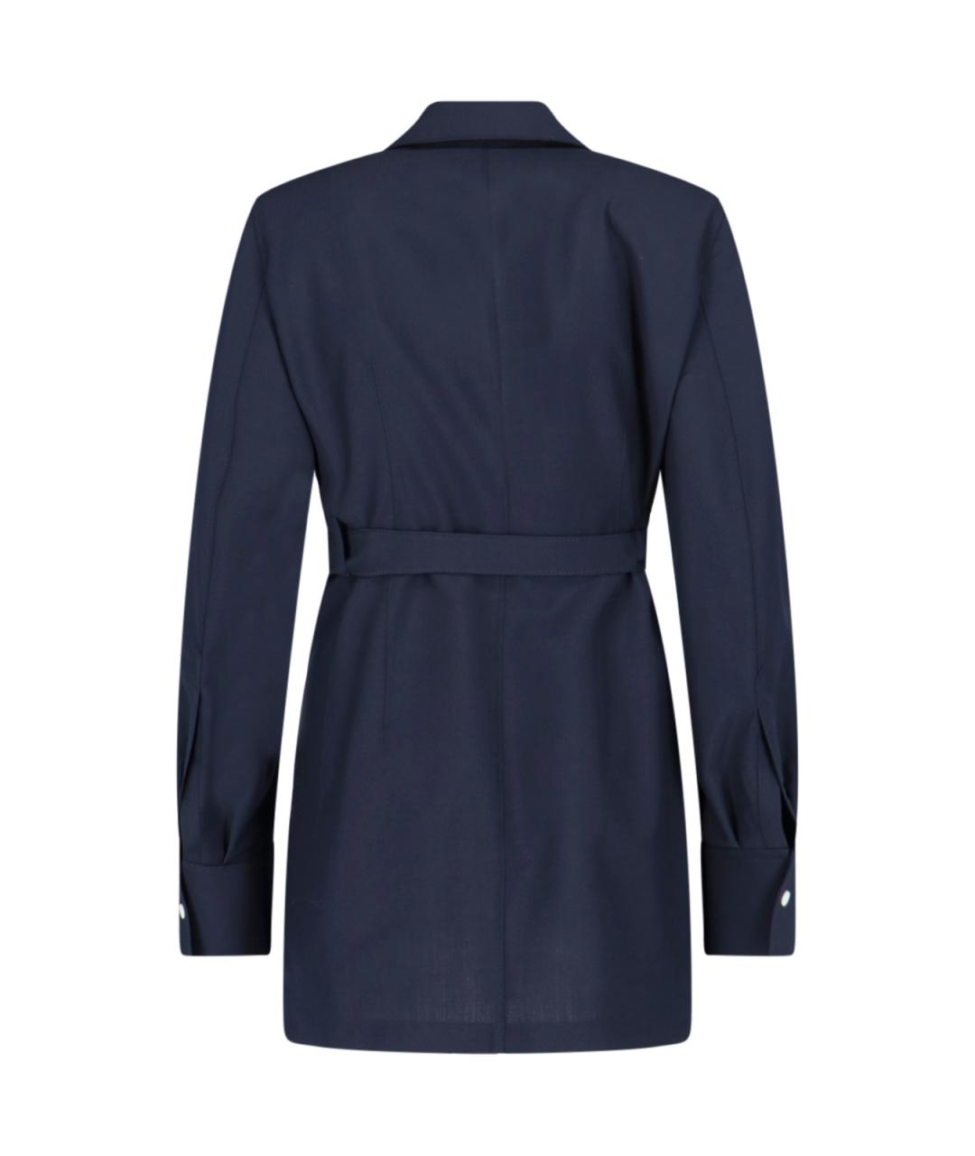 PRADA Синяя шерстяная куртка, фото 2