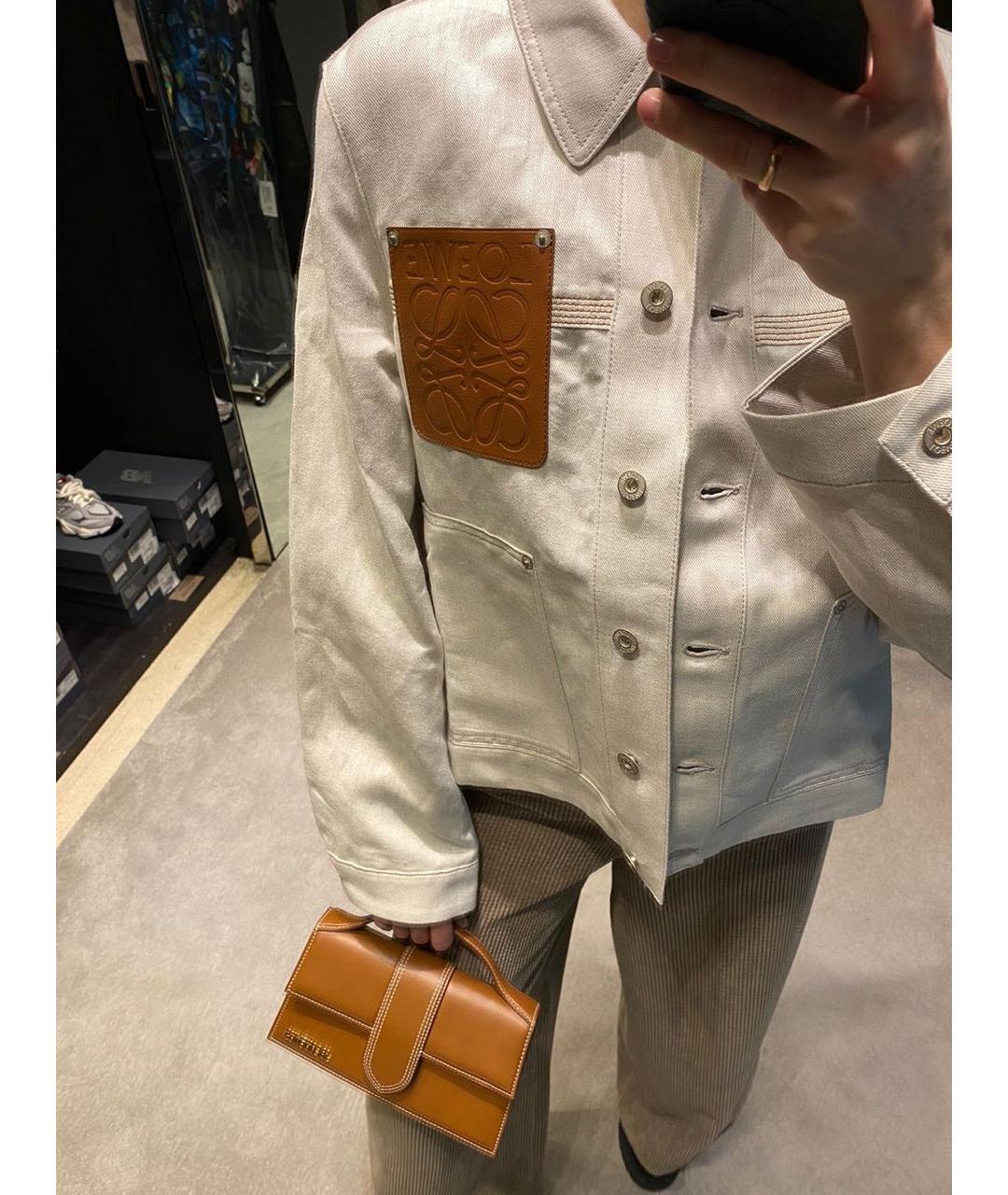 LOEWE Серая деним рубашка, фото 2
