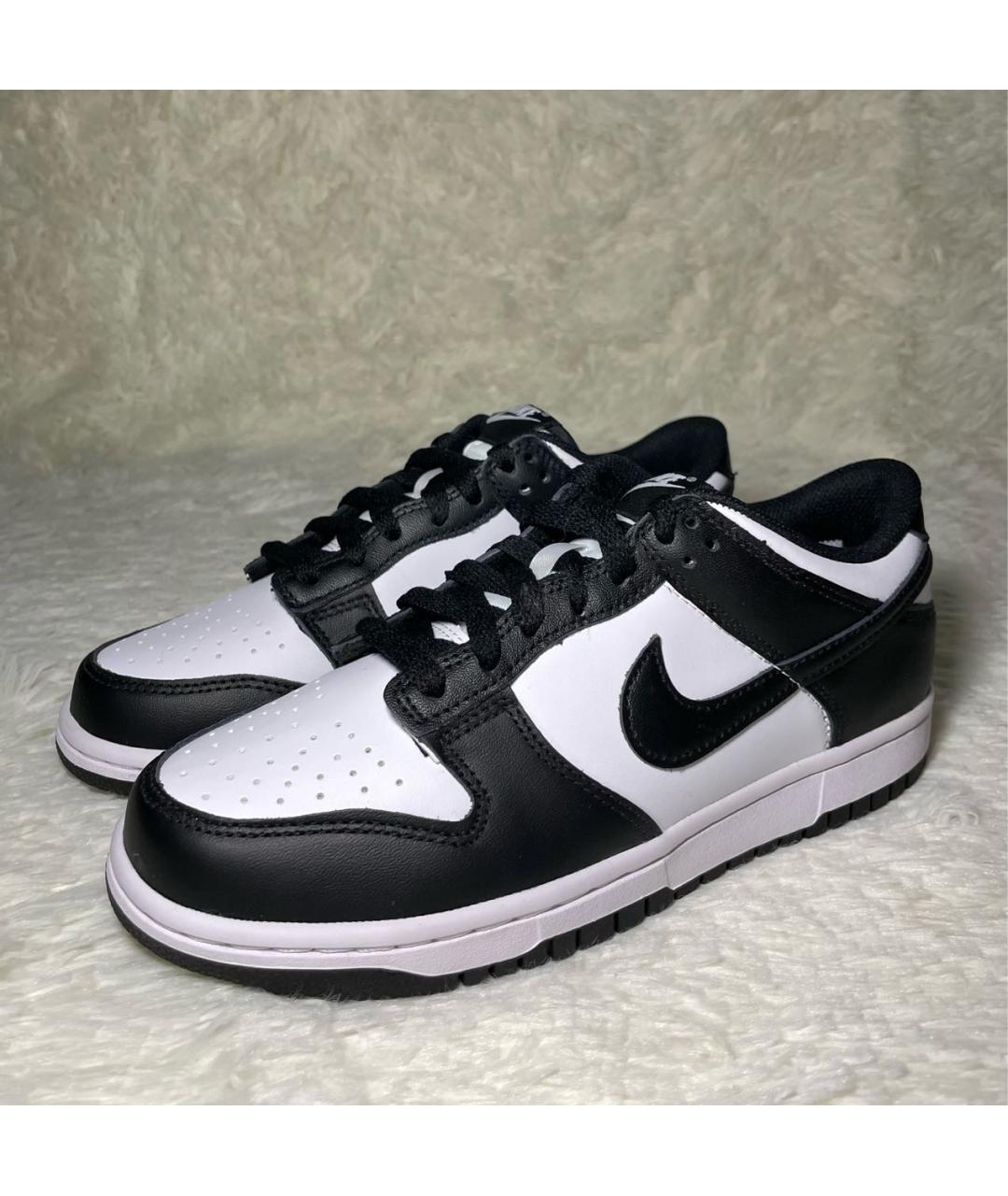 NIKE Черные кожаные кроссовки, фото 2