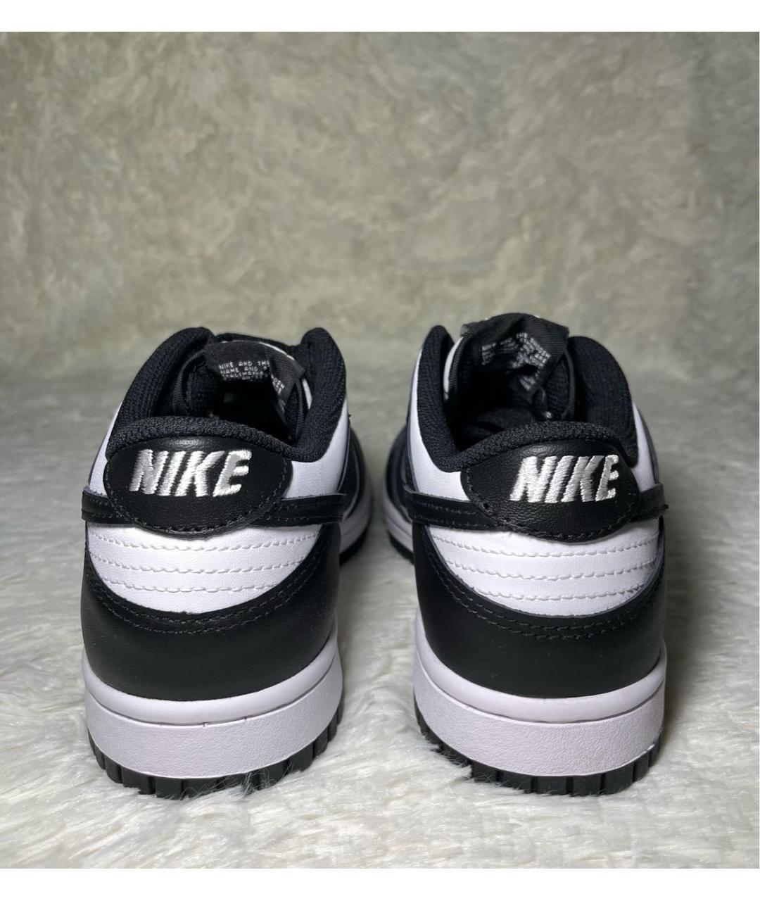 NIKE Черные кожаные кроссовки, фото 6