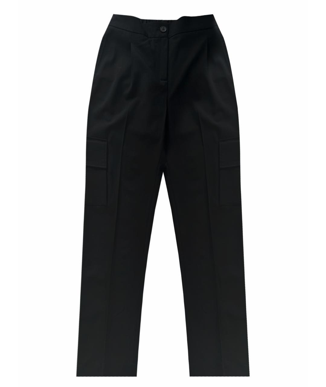 LORENA ANTONIAZZI Черные брюки широкие, фото 1