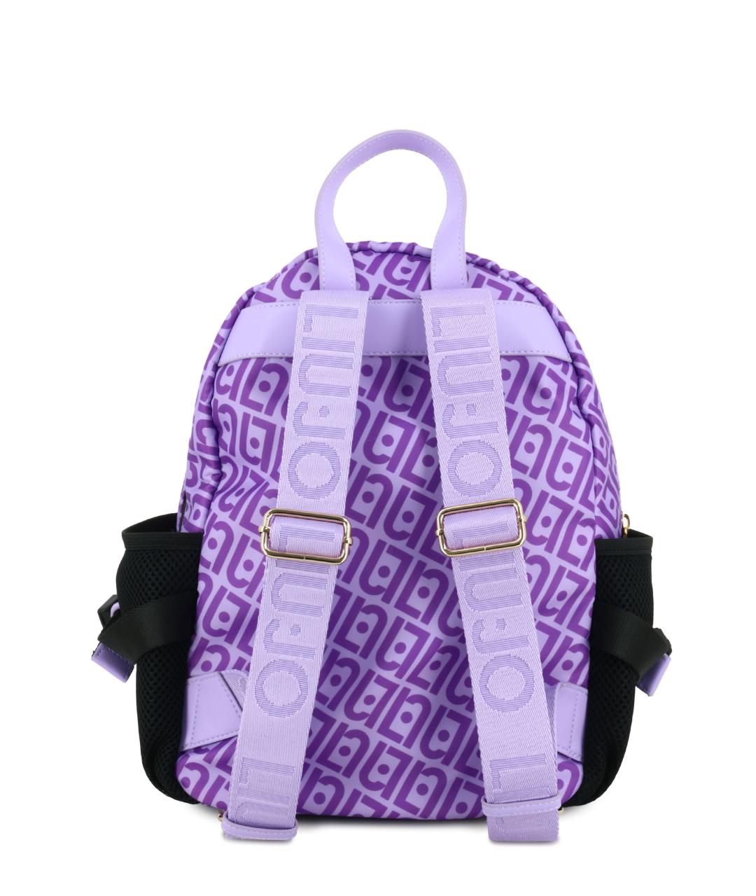 LIU JO Фиолетовый синтетический рюкзак, фото 3
