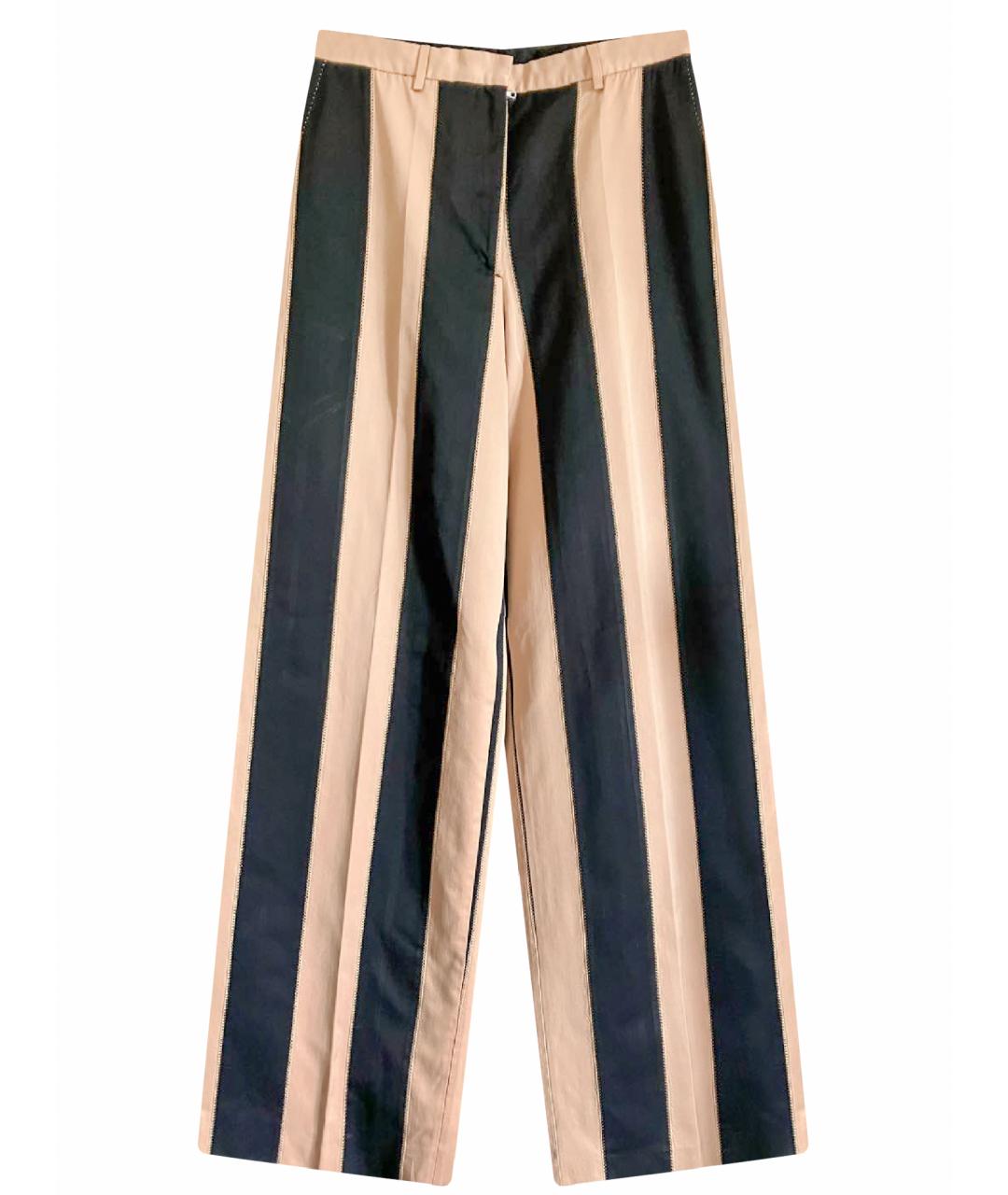 GIANFRANCO FERRE Мульти полиэстеровые брюки широкие, фото 1