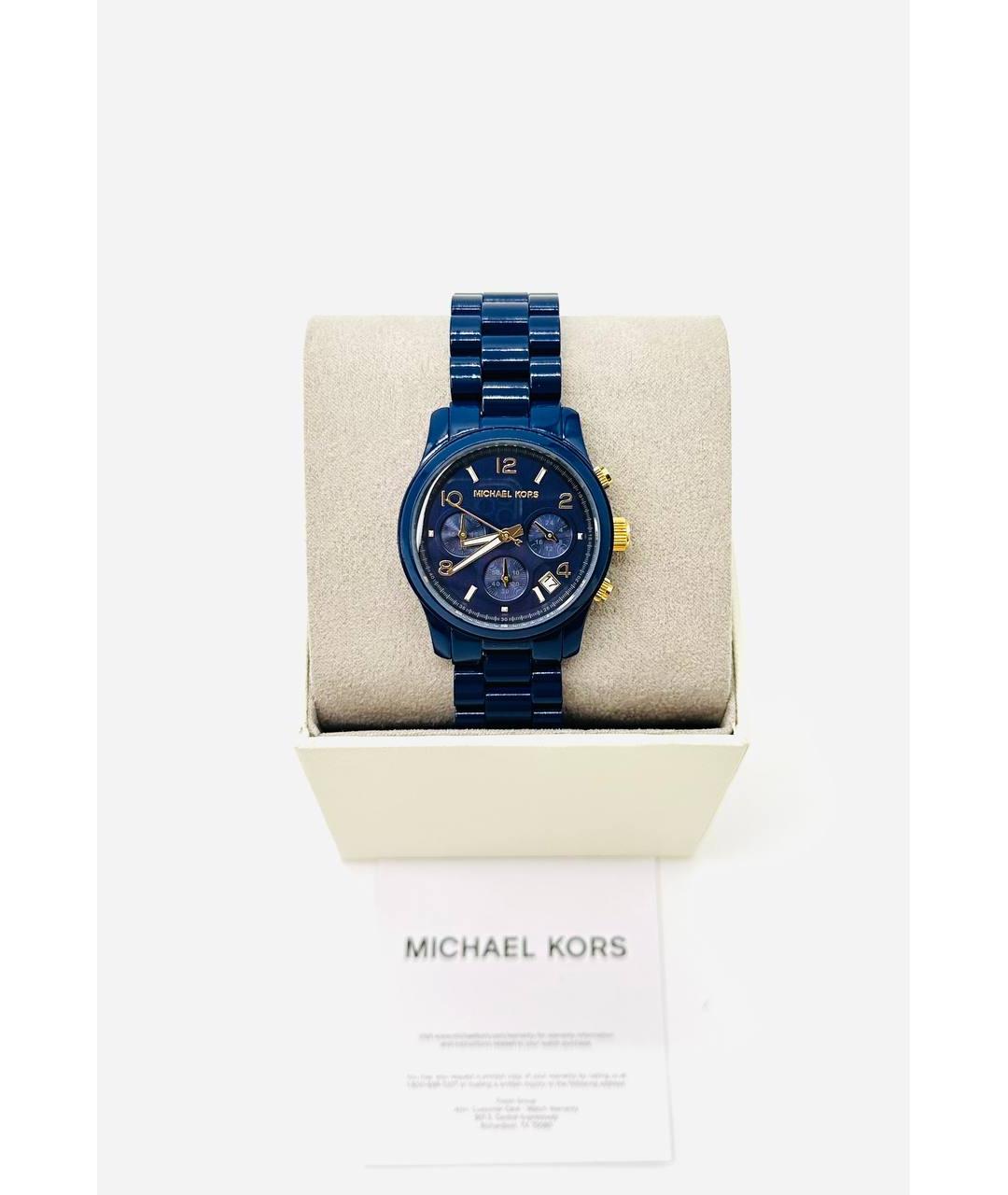 MICHAEL KORS Синие часы, фото 4