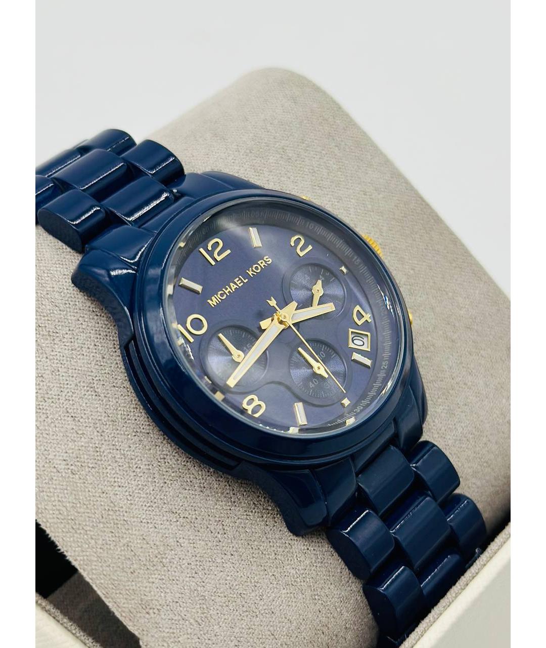 MICHAEL KORS Синие часы, фото 6