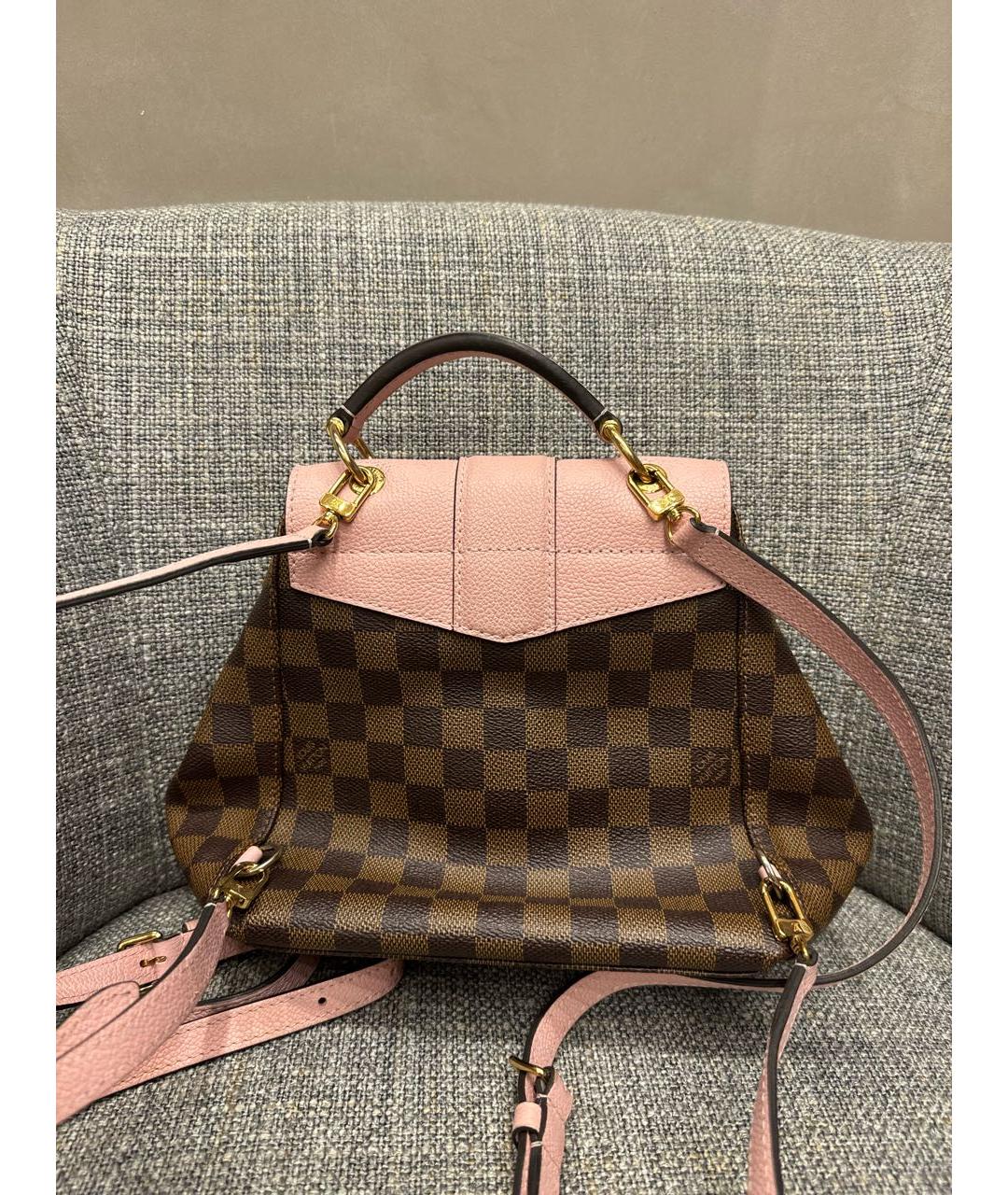 LOUIS VUITTON Коричневый рюкзак, фото 3