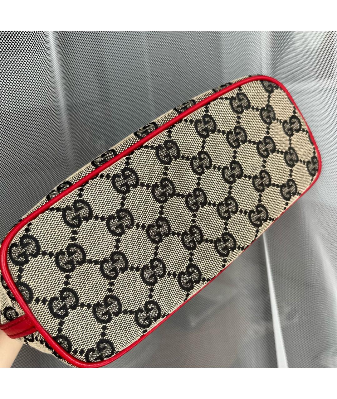 GUCCI Мульти тканевая сумка с короткими ручками, фото 5