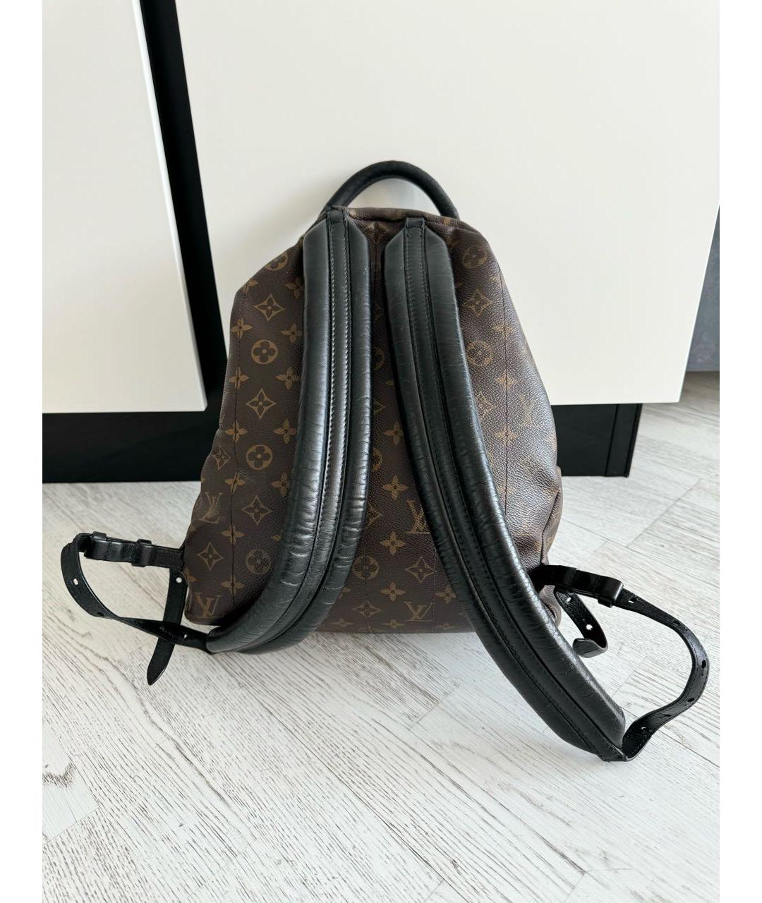 LOUIS VUITTON PRE-OWNED Коричневый рюкзак, фото 3