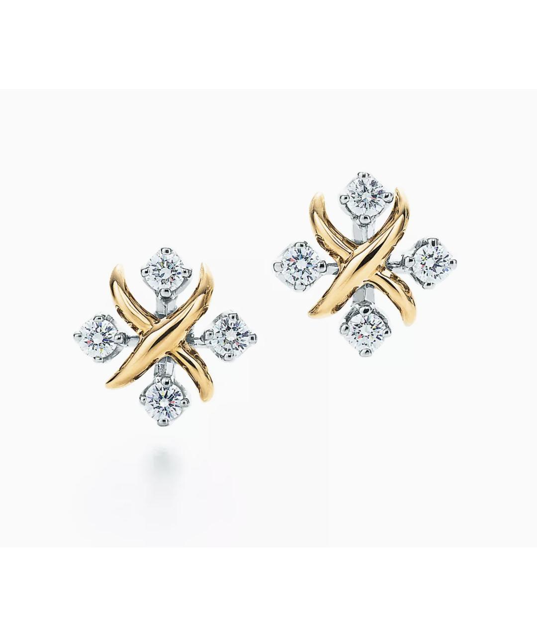 TIFFANY&CO Золотые серьги из розового золота, фото 7