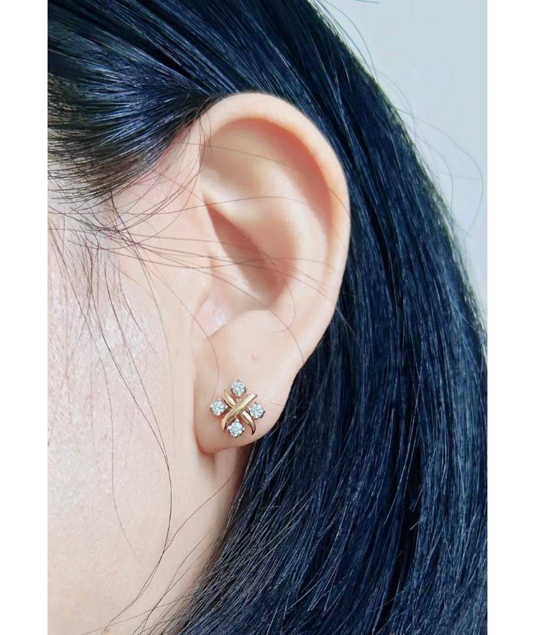 TIFFANY&CO Золотые серьги из розового золота, фото 5